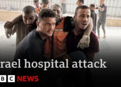 International condemnation of Israel as double strike on Gaza hospital kills at least 20 | BBC News