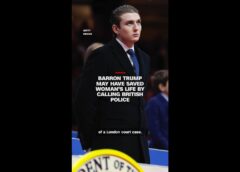 Barron Trump may have saved woman’s life by calling British police