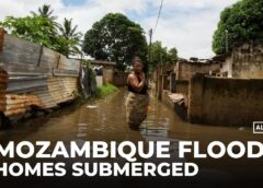 Mozambique floods: People forced from homes by months of heavy rains
