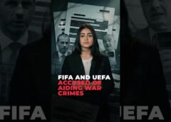 FIFA and UEFA accused of aiding war crimes | AJ#shorts