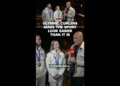 Olympic curlers make the sport look easier than it is