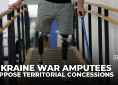 Ukrainian amputee veterans oppose territorial concessions to Russia in potential peace deal