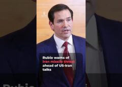 Rubio warns of Iran’s missile threat ahead of US-Iran talks | AJ #shorts