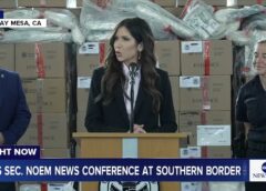 COMING UP: DHS Secretary Noem holds news conference at southern border in California