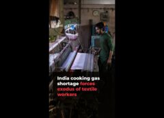 India cooking gas crisis forces exodus of textile workers | #ajshorts