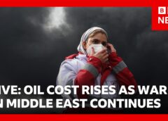 Oil price passes $100 a barrel as war in Middle East continues | BBC News