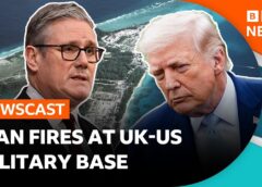 Iran Fires Missiles at UK-US Diego Garcia Base | BBC Newscast