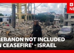 Israel supports US-Iran ceasefire but says it ‘does not include Lebanon’ | BBC News