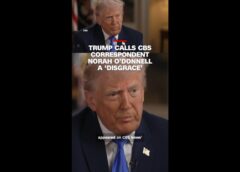 Trump calls CBS correspondent Norah O’Donnell a ‘disgrace’
