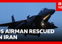 Trump says missing US crew member from downed jet rescued in ‘daring’ operation in Iran | BBC News