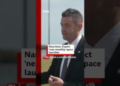 Expect “near monthly” space launches, Nasa boss says. #Artemis #Moon #BBCNews