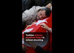 Turkiye grieves students killed in school shooting | #ajshorts