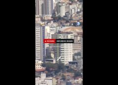 Small airplane crashes into building in Brazil, killing at least two people