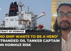 ‘No ships will dare pass Hormuz unless declared safe’ says stranded oil tanker captain