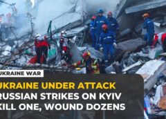 Ukraine under attack: Russian strikes on Kyiv kill one, wound dozens